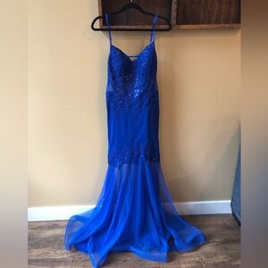 Prom Dress Blue Size: 11/12